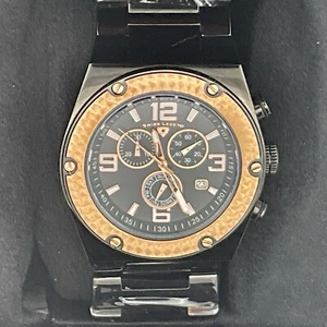 Swiss Legend Watch Men’s SL-40025P-BB-11-SB Throttle Chronograph Black Dial New! - Picture 1 of 24
