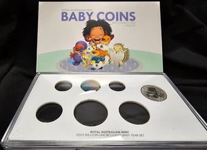 ✅Australian Coin Cover Inset Folder 2023 🎁 BABY SET with TOKEN🎁 no coins - Picture 1 of 6