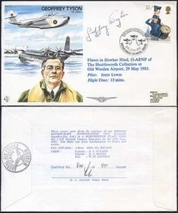 TP23c Geoffrey Tyson OBE. AFRAeS Signed by G. Tyson (A) - Picture 1 of 1