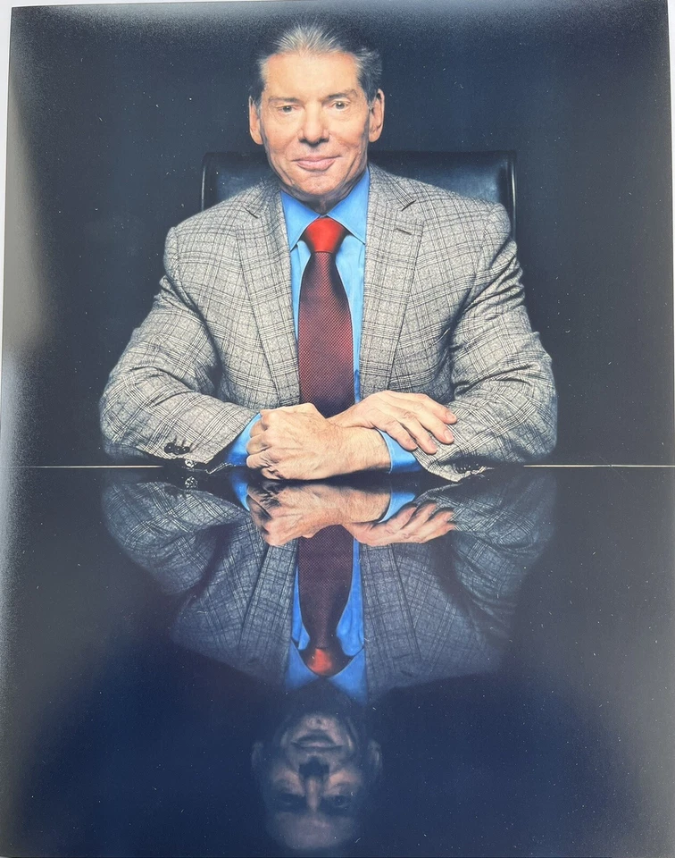 Vince McMahon 11x14 海报照片 WWE NXT AEW IMPACT TNA WWF — 第 1/1 张图片