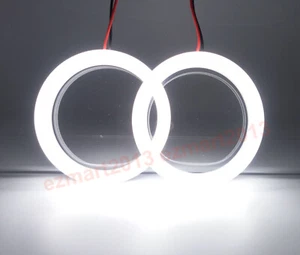 cotton white LED halo rings for Kia Borrego Mohave 09-11 headlight angel eye DRL - Bild 1 von 12