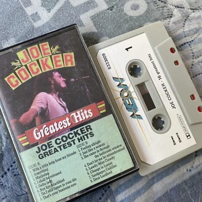 Vtg 70’s Joe Cocker Greatest Hits Cassette Tape Good Condition - Image 1 of 4