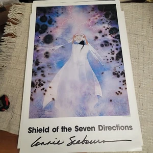 Connie Seabourn "Shield Of The Seven Directions" Signed/#rd Print - Picture 1 of 6