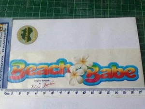 CAR/BUMPER STICKER: JAS STICKER ~ BEACH BABE # STS102B - Picture 1 of 1