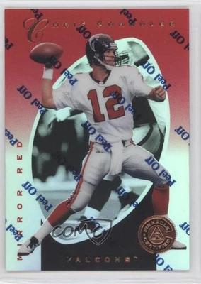 1997 Pinnacle Certified Mirror Red Chris Chandler #87 - Image 1 of 2