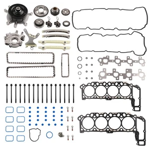 Timing Chain Kit w/ Water Oil Pump for Ram/Commander 4.7L 2004-07 CR287HS-B - Picture 1 of 11