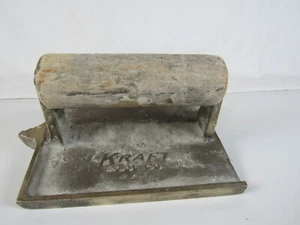 Kraft Tool CF304 Big Bit Bronze Groover 6 x 4.5 in with Wood Handle, Made in USA - Picture 1 of 3