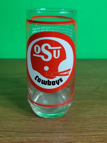 1976 Sam's Collector's Series Glass - Oklahoma State Univ Cowboys Cover
