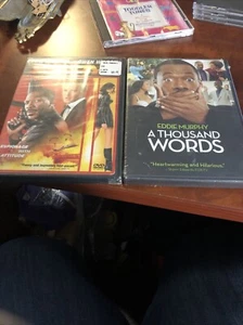 Eddie Murphy DVDs iSpy and 1000 words both never opened - Picture 1 of 3