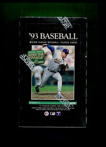 1993 PINNACLE MLB BASEBALL 2ND SERIES UNOPENED BOX 36 PACKS 15 CARDS PER