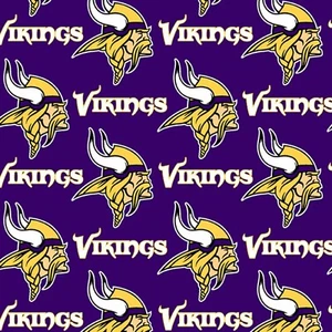NFL Minnesota Vikings 60 Wide Fabric Traditions ~By The Yard - Picture 1 of 1
