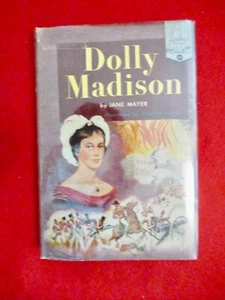 Landmark Dolly Madison Politics and Parties Mylar Cover on Dust Jacket - Picture 1 of 7