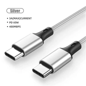 USB-C Cable Fast Charging Type C Cord For Samsung Galaxy S24 iPhone 15 Pro 6feet - Picture 1 of 25