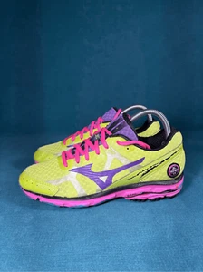 Size 7.5 - Women’s Mizuno wave rider multicolor shoes - Picture 1 of 9