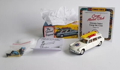 Corgi Model Club No. 475, Citroen Safari Corgi Ski Club Superb Mint Condition - Image 1 of 4
