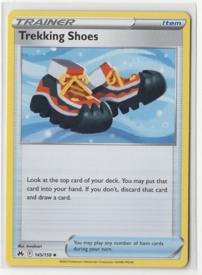 Pokemon Crown Zenith - 145/159 Trekking Shoes - Image 1 of 1