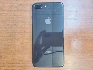 ORIGINAL!! APPLE iPhone 8 PLUS GRAY REAR BACK HOUSING COVER FRAME REPLACEMENT - Picture 1 of 3