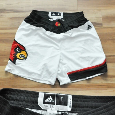 #15 Louisville Cardinals Adidas Shorts Basketball Team Issue Used NCAA Men L+0 - Image 1 of 4