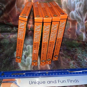 The Green Mile Parts 2, 3,4,5 & 6 by Author Stephen King Audio Cassettes 1996 - Picture 1 of 5