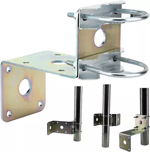Starlink Wall Mount, Star Link Pole Mount,Antenna Mast Clamp with U-Bolt Assembl - Picture 1 of 12