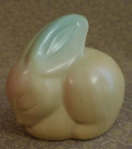 Vintage Van Briggle Bunny Rabbit Art Pottery Figurine Aspen Sunrise Glaze - Picture 1 of 5
