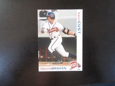 2001 Grandstand Danville Braves Kevin Cust Card (B60) Atlanta Braves