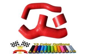 Mangueras intercooler de silicona Fit Subaru Impreza WRX GDA/GGA EJ20 2000-2005 ROJO - Imagen 1 de 5