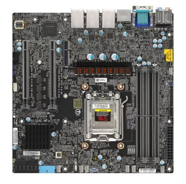 SuperMicro H13SAE-MF B650 DDR5 Motherboard Micro-ATX for AMD 7000 Series AM5 - Image 1 of 1