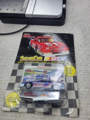 1990 Racing Champions Rob Moroso #20 NASCAR 1/64 New w/ Protective shell      - Изображение 1 из 4
