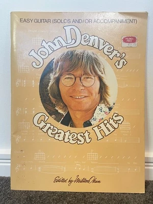 Easy Guitar Solos and/or Accompaniment John Denver's Greatest Hits Sheet Music - Image 1 of 4