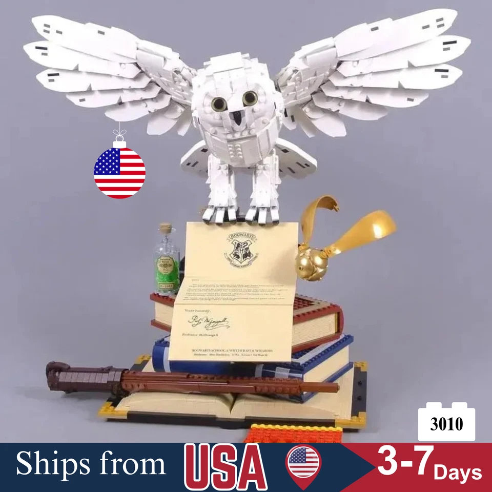 BRICKINGDOM Hogwarts Icons Collectors' Edition 76391 pcs 3010 Building Blocks Set - Toy Gift