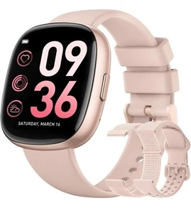 Smart Watches for Women Men with Call: Fitness Trackers with 24-Hour Heart Rate - Picture 1 of 9