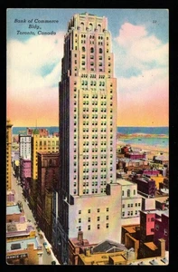 UNBENUTZTE KANADISCHE BANK OF COMMERCE-TORONTO-ROYAL SPEZIALVERKAUF-FOTO-POSTKARTE - Bild 1 von 2