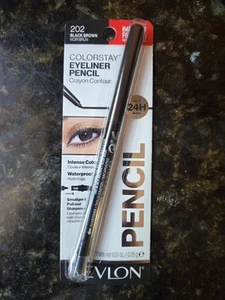 Revlon ColorStay Eyeliner mit Smudger + Pull Out Sharpener #202 SCHWARZ BRAUN - Bild 1 von 2