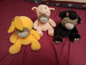 Me To You Soft Bears 7inch X3 (Carte Blanche) Costume Bears - Picture 1 of 15