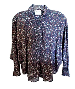***MIRTH Sz S floral TOP multicolor!! - Picture 1 of 5