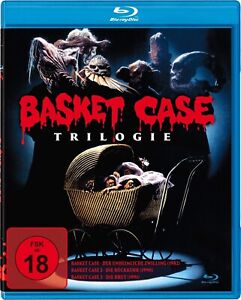 Basket Case - Trilogie Teil 1+2+3 Blu Ray Neu - 0363