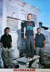 POSTER SILVERCHAIR Gruppo Cimitero Scatto NUOVO 24X36 - Foto 1 di 1