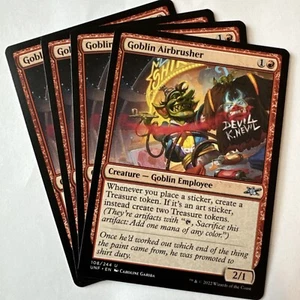 GOBLIN AIRBRUSHER x4 mtg NM-M Unfinity 4 Uncommon Playset - Picture 1 of 1