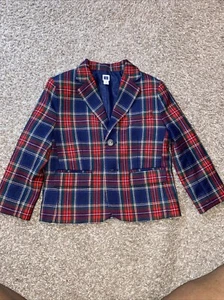 Jane And Jack Blazer 100 %wool Boys Size 3 - Picture 1 of 6