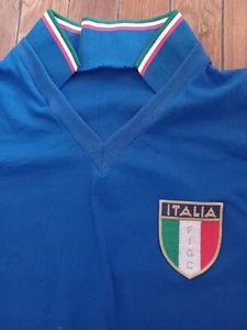 ITALY 1982 REPLICA JERSEY SIZE L - PAOLO ROSSI - Soccer World Cup Spain 1982 - Picture 1 of 7
