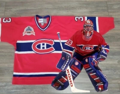 AUTÉNTICA CAMISETA DE HOCKEY VINTAGE PATRICK ROY CANADIENSES GRANDE CCM KOHO Foto 1 de 4