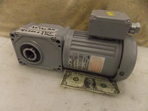 Brother High Torque Washdown Gear Motor 45 RPM 1.0" Drive 1/4 HP 230/460v 3Ph - Picture 1 of 16