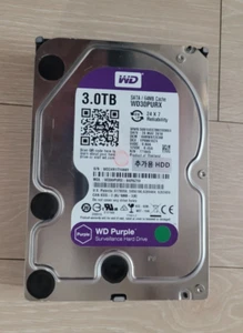 3 TERA HDD WD30PURX 3.0TB WD Purple SATA/64MB Cache Tested Formatted - Picture 1 of 2