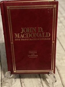 John MacDonald 5 Travis McGee Mysteries Hardback 1985- LongMeadow Press - Picture 1 of 9