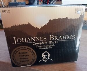 Complete Works Johannes Brahms Brilliant Classic 60 CD Box Set