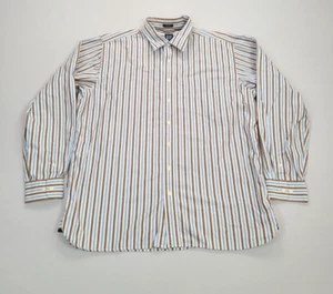 Gap Shirt Adult Extra Large Blue Brown Button Up Dress Casual Stylish Mens - Picture 1 of 7