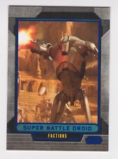 2012 Topps Star Wars Galactic Files Blue Foil Parallel #324 Factions 326/350