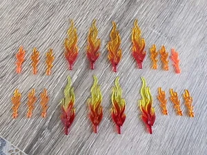 Lego Teil 94448 und 6126 Flammenwelle Menge 20 Stück - Bild 1 von 6