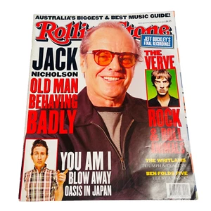 Jack Nicholson Rolling Stone Magazine Issue 549 June 1998 Vintage RARE - Picture 1 of 9